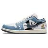 Air Jordan 1 Винтажные Баскетбольные Кроссовки Мужские Низкие Белый/Синий HM3711-144(Команда56-привет)