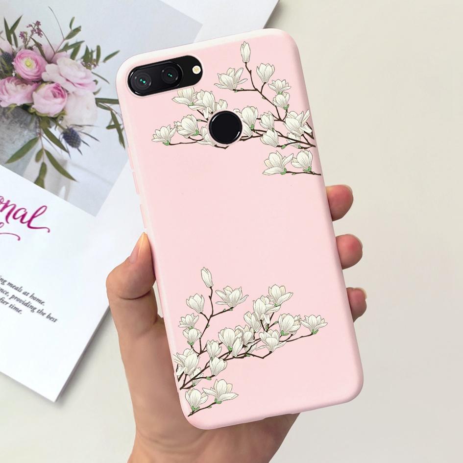 For Xiaomi Mi 8 Lite Case 6.26" Fashion Landscape Girls Bumper Soft Silicone Phone Cover For Xiomi Mi 8 Lite Funda Mi8Lite Pouch