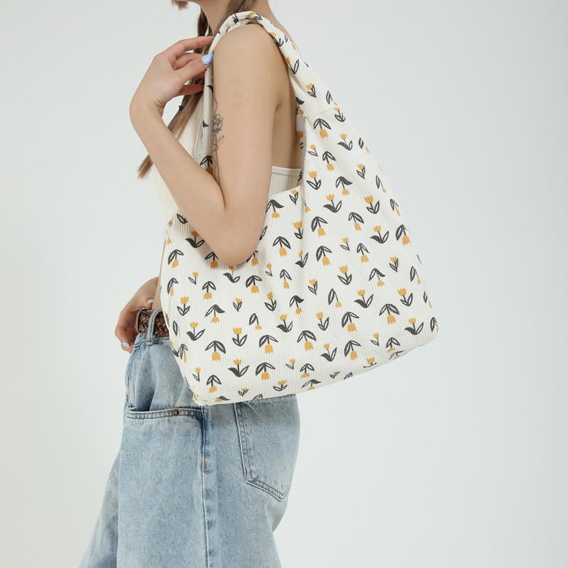 Модная женская сумка-тоут большой вместимости, стильная холщовая сумка через плечо