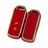 Kinotaka Чехол для смарт-ключа автомобиля Honda N-WGN 2 кнопки NBOX N-VAN N-ONE N Wagon N One ТПУ чехол для ключа (красный)