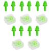 10pcs Soft Silicone Earplugs Waterproof Swimming Ear Plugs Reusable Noise Reduction Sleeping Ear Plugs Hearing Protector