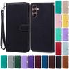 Кожаный флип-бумажник с текстурой книги для Samsung Galaxy S23 FE Ultra Plus A05 A05S A15 A04S A04E A14 A24 A34 A54 M54 A23 A33 A53 A73 5G 4G