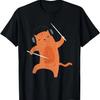 Drumsticks Percussion Drummer Cat Animal Gift Drums T-Shirt