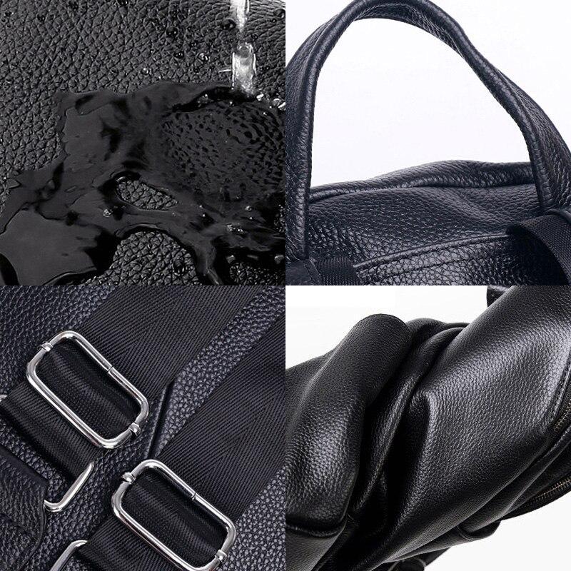 Zency женский рюкзак из натуральной кожи, дорожный рюкзак большой вместимости, школьная сумка, многофункциональная сумка для файлов формата А4, сумка высокого качества