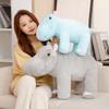1pc 55 /70cm Kawaii Hippo Plush Toys Comfortable Animal Pillow Lovely Hippopotamus Peluche Stuffed Dolls For Children Girls Gift