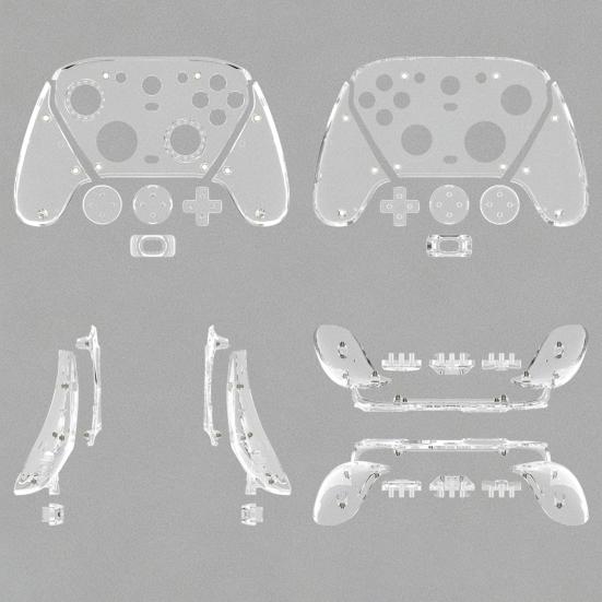 Защитная крышка для игрового контроллера GameSir, прозрачная, из поликарбоната, противоударная, для беспроводного геймпада, жесткая оболочка, игровые аксессуары