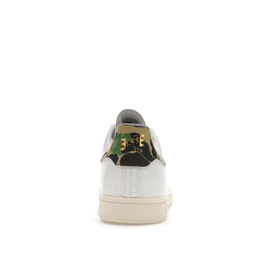 BAPE X Adidas Stan Smith 30th Anniversary Men Sneakers White Cloud-White Off-White IG1115