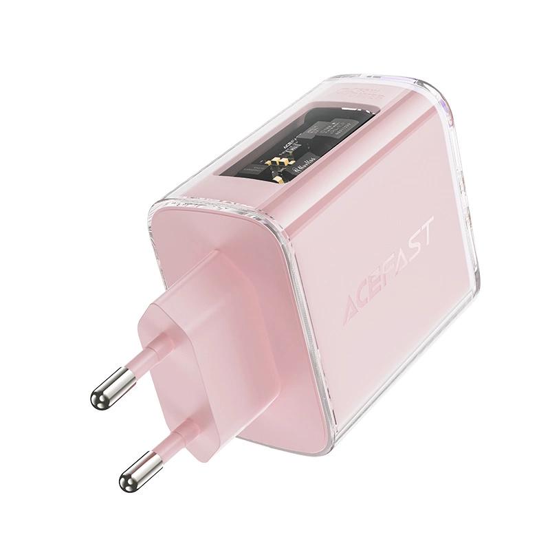 Acefast Ładowarka Gan 65W 3 Porty (1Xusb, 2Xusb C) Fioletowa (A45)