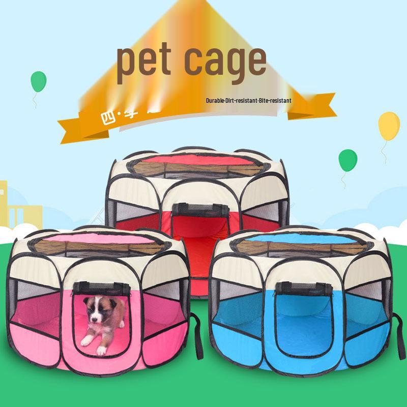 Складная восьмиугольная палатка для питомцев и уличная лежанка для кошек