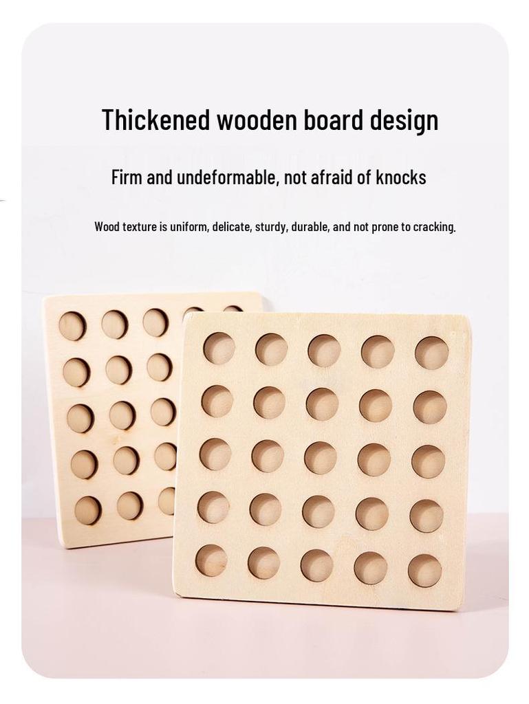 Монтессори Детская игрушка с зажимами - Развивающая игра для концентрации и взаимодействия родителей и детей