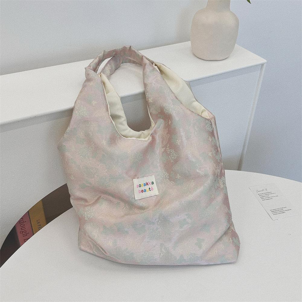 Новая китайская жаккардовая сумка-бабочка через плечо женская новая сумка подмышкой модная сумка-тоут большой емкости