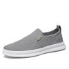 Men Canvas Shoe Summer Casual Sneaker Comfortable Male Flats Loafers New Black Trainers Outdoor Vulcanized Shoes Zapatos Hombre
