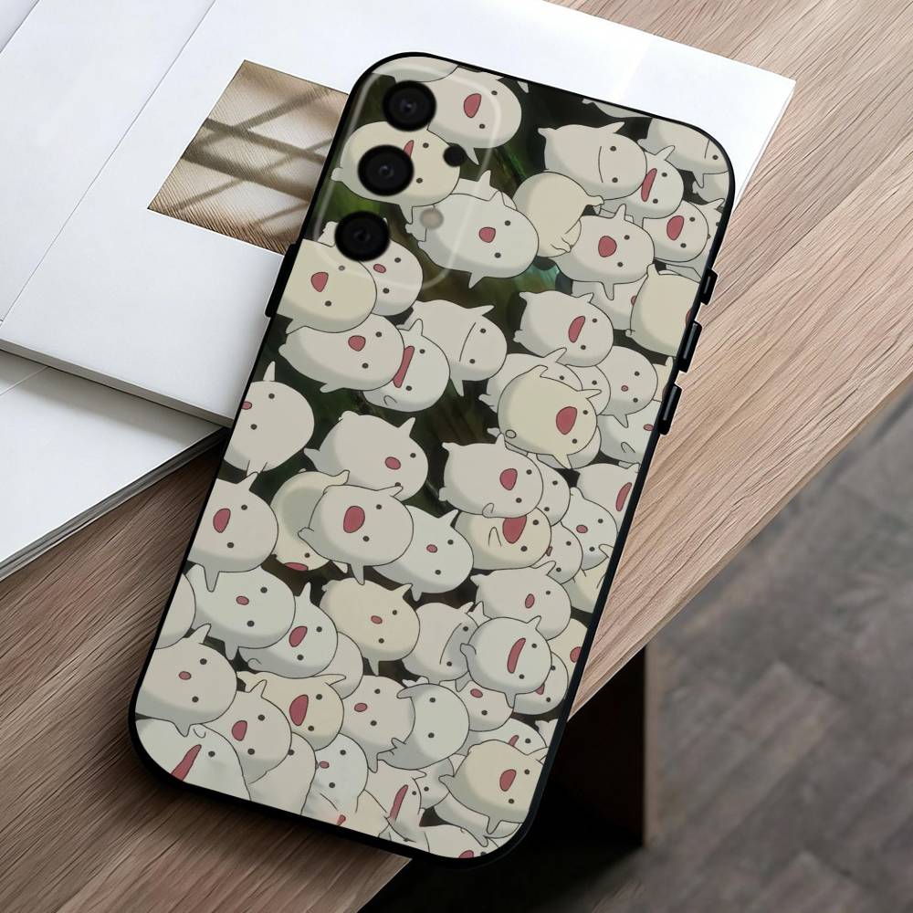 T-The Boy and the Heron Anime Phone Case For Samsung Galaxy A73,A72,A71,A70,A53,A52,A51,Soft Silicone Black Cover