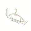 Space Saving Hangers Slim Design Wide Shoulder Non-Slip for Shirts Dresses, Closet Organizer Set To Maximize Space