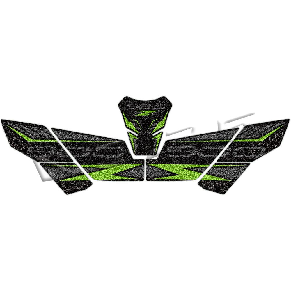 Для Z900 z900 2017-23 3M мотоциклетная противоскользящая накладка на бак наклейка защита наколенника наклейка аксессуары водонепроницаемый