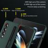 Для Samsung Galaxy Z Fold 4 3 Чехол Съемный Держатель Ручки Невидимый Кронштейн Подставка Жесткий Матовый Чехол Для ПК Со Стилусом