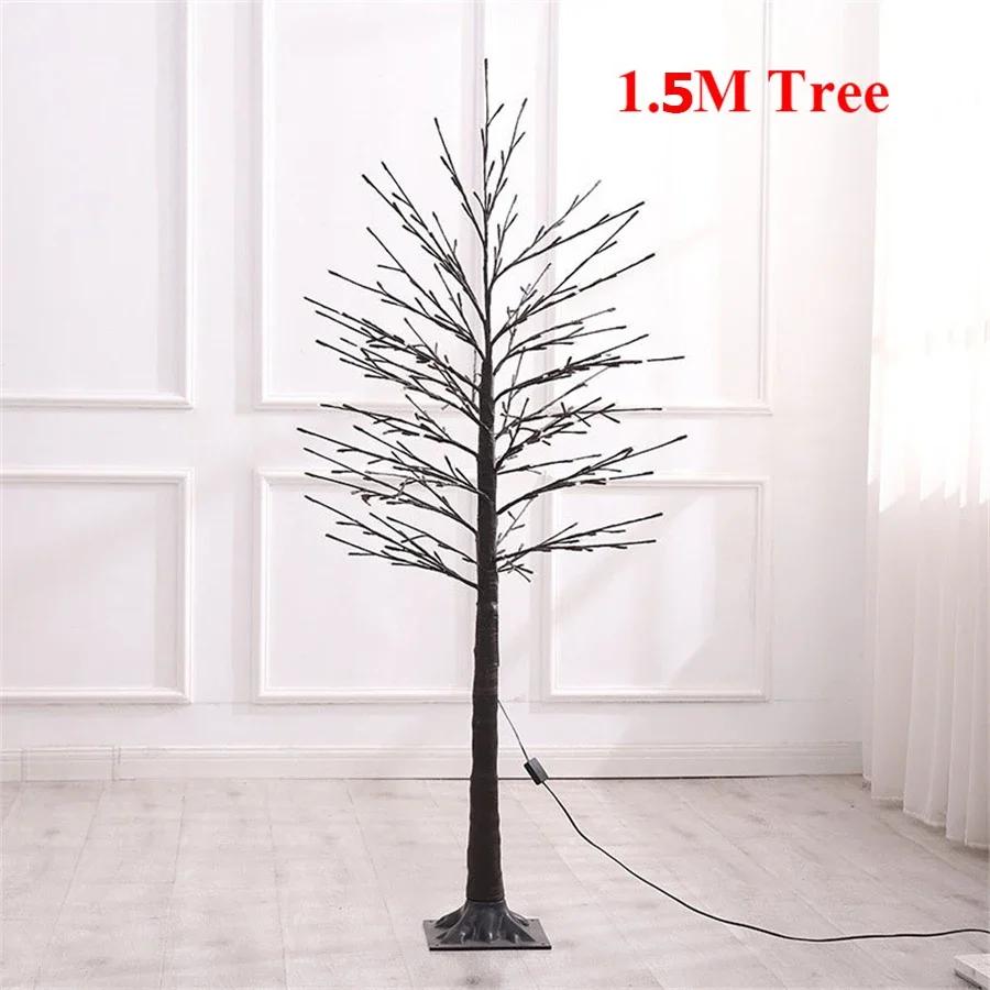 2.1M 480 светодиодная береза с подсветкой для улицы, дома, патио, свадьбы, Рождества, декора