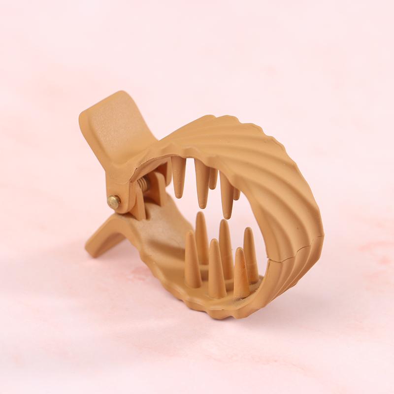 1 шт., круглая шпилька с высоким хвостом, фиксированный коготь, круглая шпилька для волос, женская заколка для волос в форме акулы