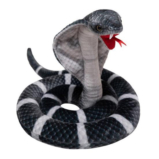 Плюшевая змея кукла игрушка реалистичная мягкая змея фигурка мягкая змея плюшевые игрушки дикие животные игрушка розыгрыш прикол подарок для детей взрослых