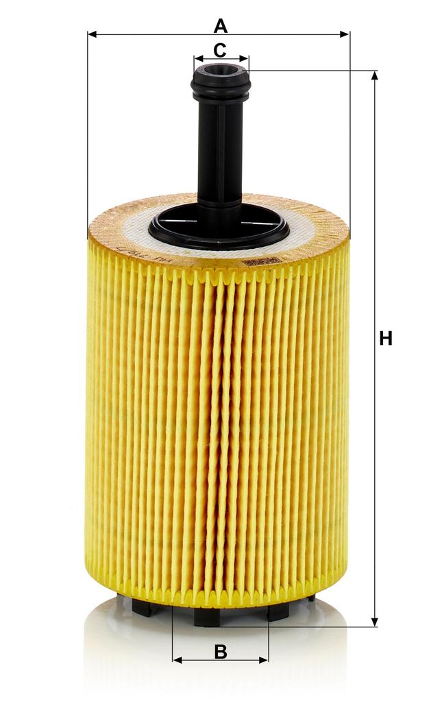 MANN FILTER Масляный фильтр HU719/7X