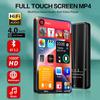 HD MP3 MP4 Player Portable Full Touch Screen Bluetooth 5.2 Walkman 16GB Built-in Speaker Music Player FM Radio Recording Ebook