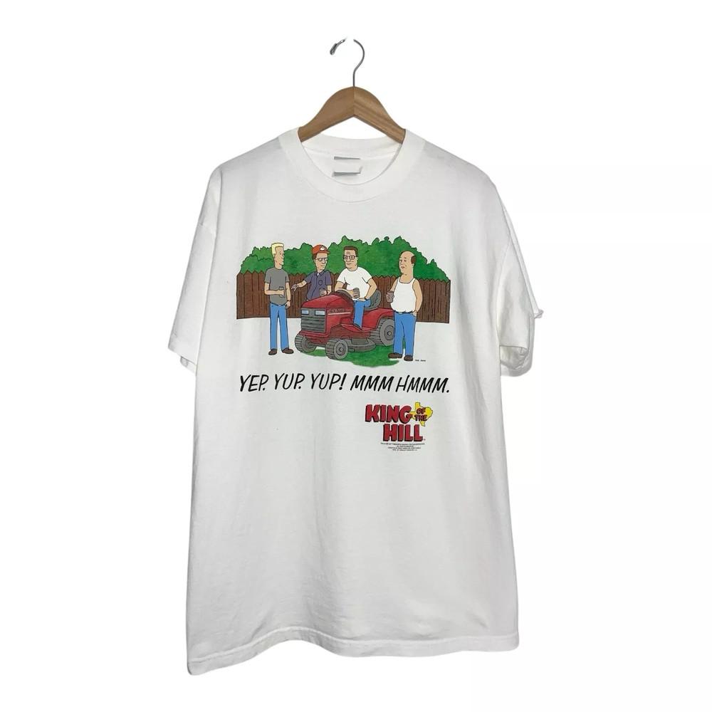 Футболка King Of The Hill 1990-х годов Yep Yup Yup, полный размер S-5XL, AA1791, унисекс