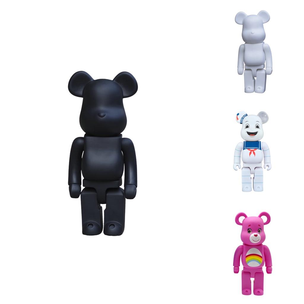 Bearbrick 400% Коллекционная фигурка из ПВХ Сорвиголовы Микки Медведь Строительный блок Модная игрушка