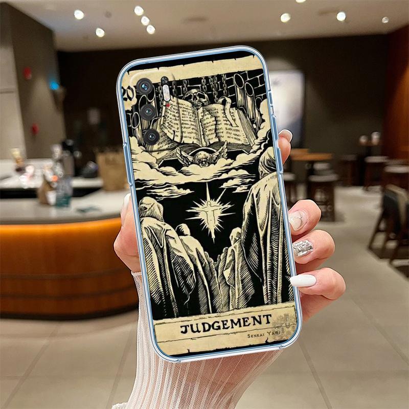 NH48 Witch Divination Tarot Moon Case for Motorola G10 G20 G30 G31 G32 G34 G35 G41 G42 G50 G51 G52 G55 G60 G60S G62 G71 G72 G75