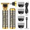 New multi-use mini portable electric shaver hair clipper nose hair trimmer beauty trim set plate dragon and phoenix hair clipper