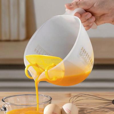 Многофункциональный дуршлаг для продуктов, мерный стакан