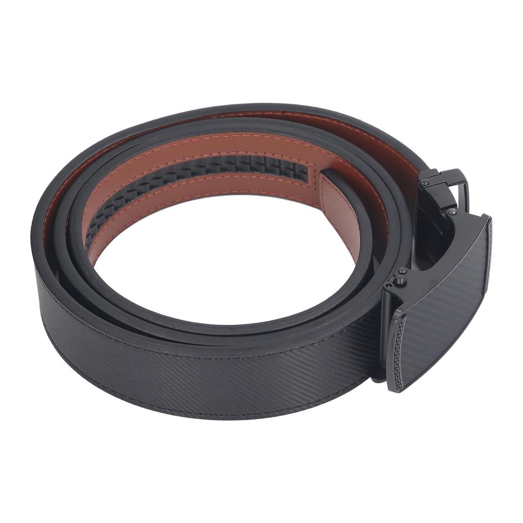 Мужской кожаный ремень, удобный, легкий, мягкий, мужской ремень с автоматической пряжкой для деловых встреч