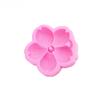 Five Petal Flower Resin Clay Aroma Keychain Pendant Mold DIYCherry Blossom Accessories Silicone Mould Chocolates Cake Decorating
