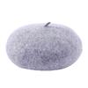 Warm Artist Beret Solid Color Flat Cap French Beanies  Female Girls