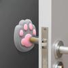 1PCS Wall Protector Door Handle Bumper Guard Stopper Anti-slip Sticker Self Adhesive Rubber Cute Cat Paw Door Crash Pad Stops