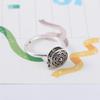Transfer Ring Faith Rotatable Amulet Opening Ring Female Rings Korean Style Ring Ethnic Style Ring