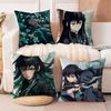 Клинок, рассекающий демонов Муичиро Токито Наволочка Дизайн Чехол для подушки Декор Праздничный декор