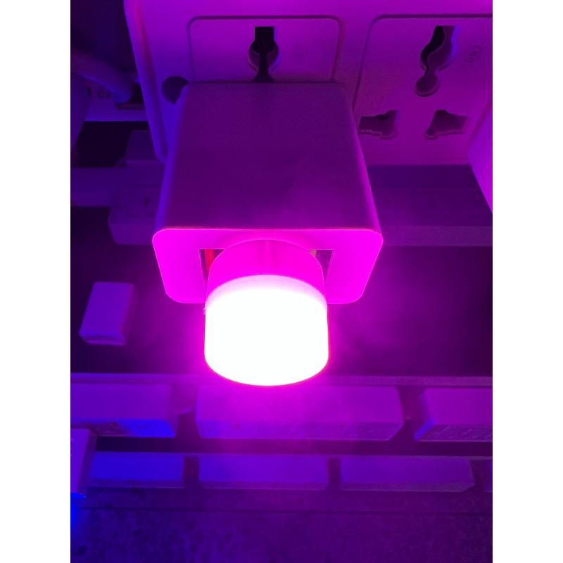 3PCS USB Портативный светодиодный мини-ночник Маленькая круглая лампа USB-светильник ночью Идеально подходит для спальни