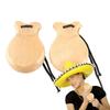 Wooden Spanish Castanets Hand Clapper Hand Castanets Flamenco Dance Castanets Children Kids