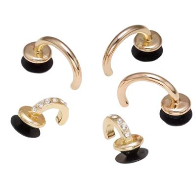 Оригинальный дизайн обувных аксессуаров Унисекс Пара Золотой