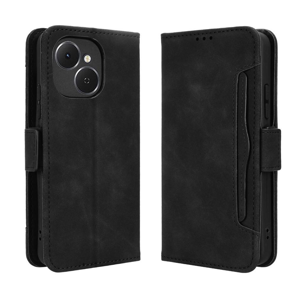 Кожаный чехол-кошелек для телефона TECNO Spark 40C с несколькими слотами для карт