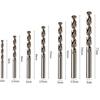 5/10 шт. сверла HSS M35 Cobalt 1 мм 1,5 мм 2 мм 2,5 мм 3 мм для шнека из нержавеющей стали, высококачественные детали электроинструмента для сверлильного станка