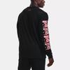 Under Armour Футболка-пуловер с круглым вырезом и принтом, мужские топы, цвет черный 1370531-001