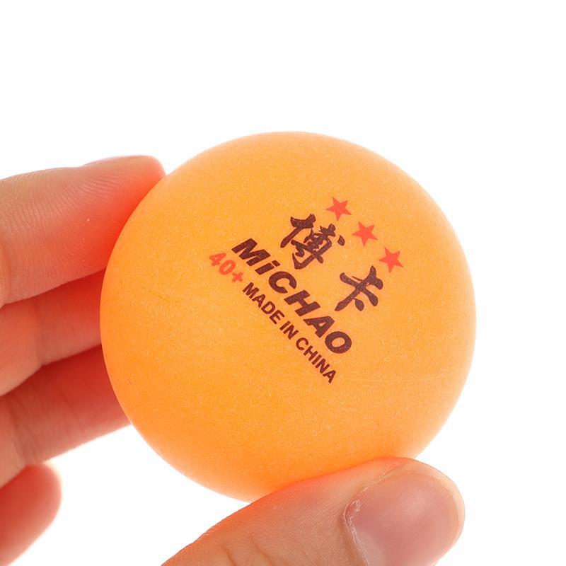 10 шт. 3 звезды V40+ мячи для настольного тенниса Материал ABS пластик мячи для пинг-понга настольный теннис профессиональный тренировочные мячи для настольного тенниса