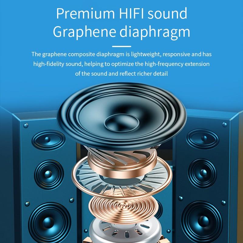 Новые беспроводные наушники Bluetooth V5.3 TWS Беспроводные наушники со светодиодным дисплеем и аккумулятором емкостью 1200 мАч, гарнитура с микрофоном