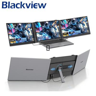 Blackview DCM8 15,3" Двойной портативный монитор — Ультратонкий 4,6 мм, 1,2 кг, TÜV Low Blue Light