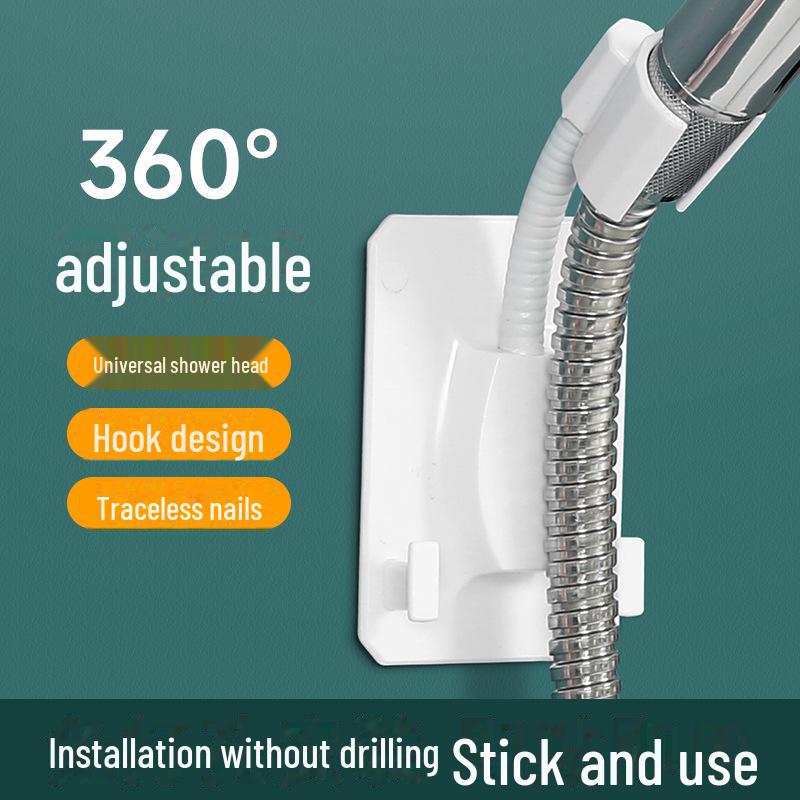 Универсальный кронштейн для душа с присоской - держатель для душевой лейки без проколов для домашней ванной комнаты