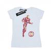 Womens/Ladies Avengers Endgame Painted Iron Man Cotton T-Shirt