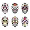 Mexican Day Of The Dead Halloween Party Decoration Masquerade Paper Skull Diy Mask Customization