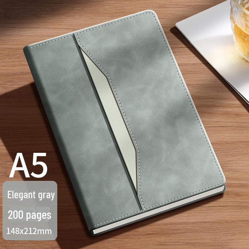 Корпоративный дневник 2024 г.: Упрощенный офисный блокнот для совещаний и записей, эксклюзивная корпоративная версия