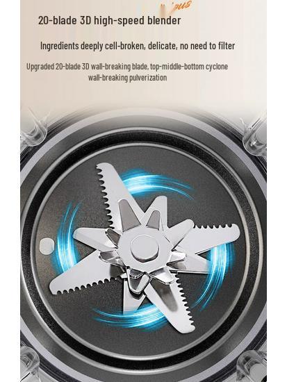 OSTMARS Silent Soy Milk & Food Processor: No-Cook, No-Filter, Residue-Free, Fully Automatic, Wall-Breaking Multifunctional Machine.